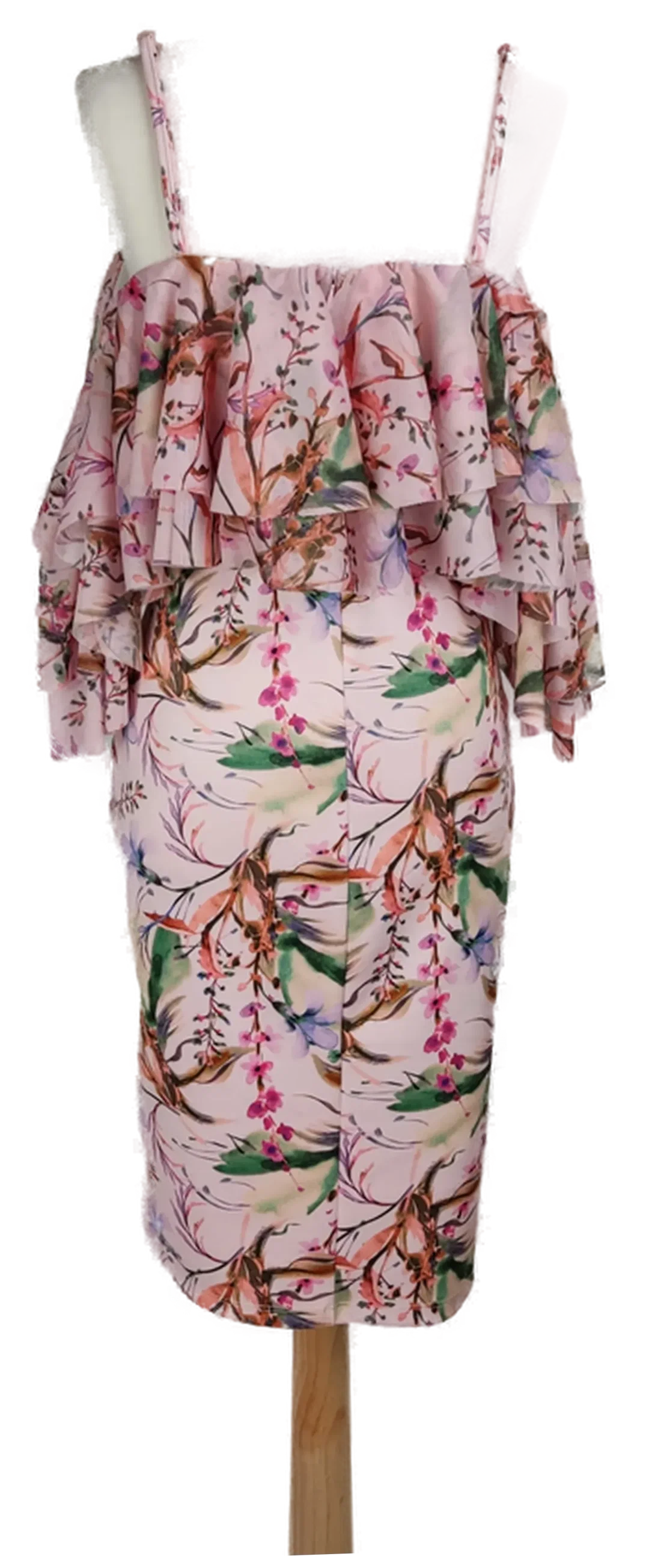 Bodyflirt Damen Kleid rosa geblümt - L/40/42 – Bild 2