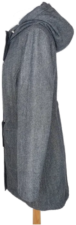 comma, Damen Kapuzenjacke grau/blau - L/40 - Bild 3