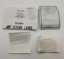 SIGMA Corp. Objektive mit Originalverpackung - neuwertig! - Bild 5