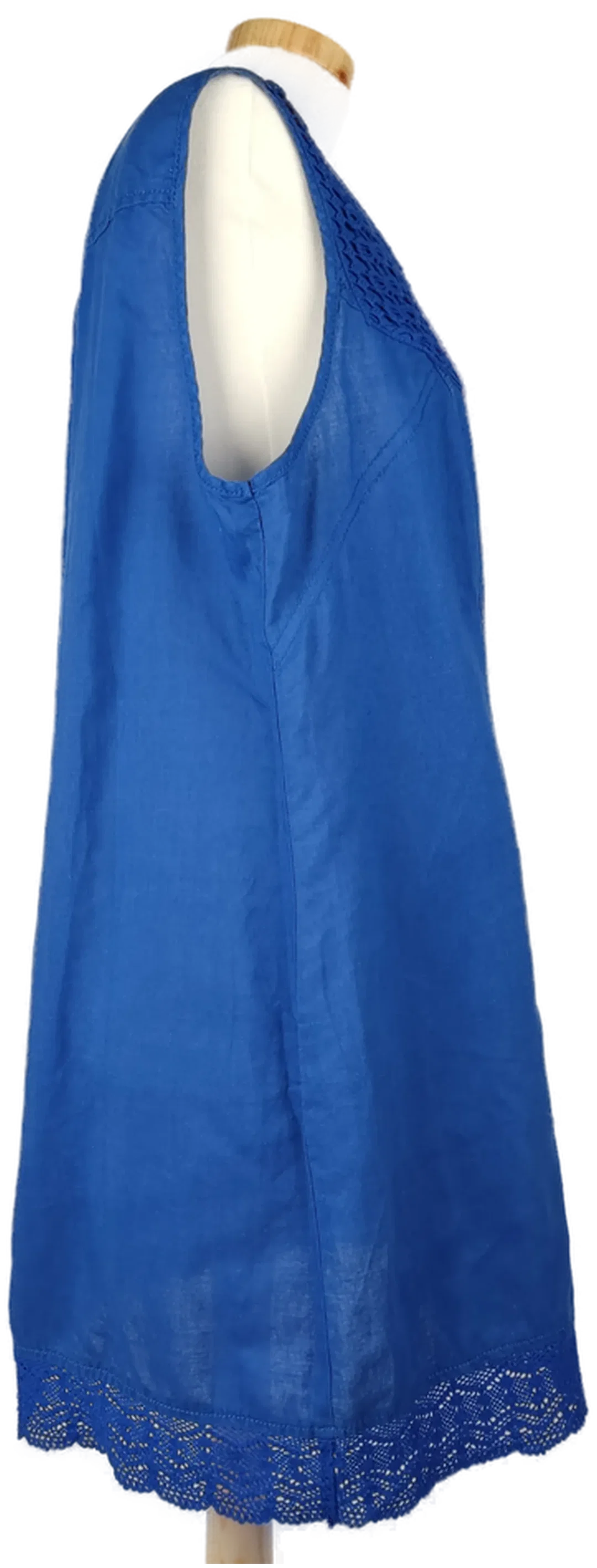  Gina Laura Damen Minikleid blau - L/40 – Bild 3
