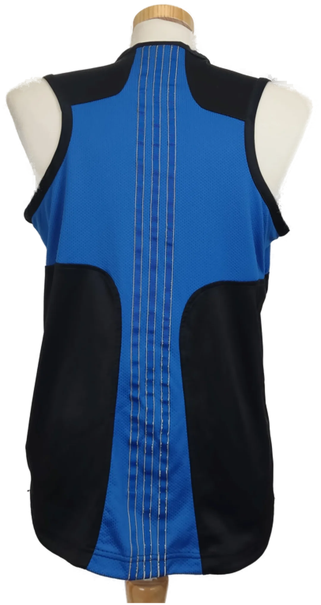 Adidas climacool Herren Tanktop blau/schwarz Gr. M – Bild 4