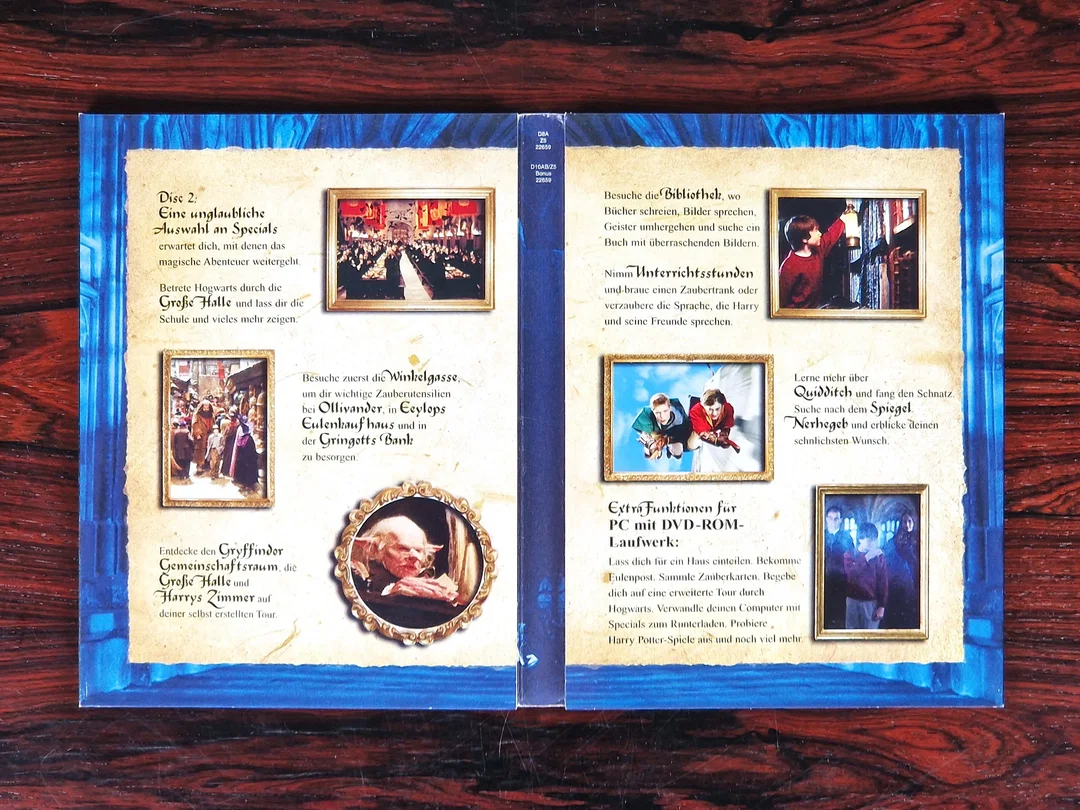 Harry Potter und der Stein der Weisen - Film - DVD - 2-Disc Edition im Schuber – Bild 6
