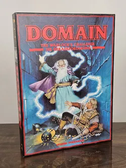 DOMAIN - THE WARLOCK'S CHALLENGE - DIE HERAUSFORDERUNG - Vintage Gesellschaftsspiel - HOBBY PRODUCTION  - Bild 1