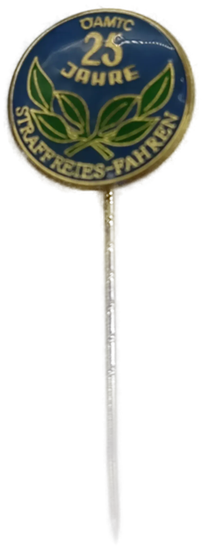   ÖAMTC Anstecknadel 25 JAHRE STRAFFREIES FAHREN - Abzeichen, Ø 2 cm - Bild 2