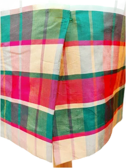 Seiden-Etuikleid Tartan-Karo | Eleganter Vintage-Charme, Größe 34 - Bild 6