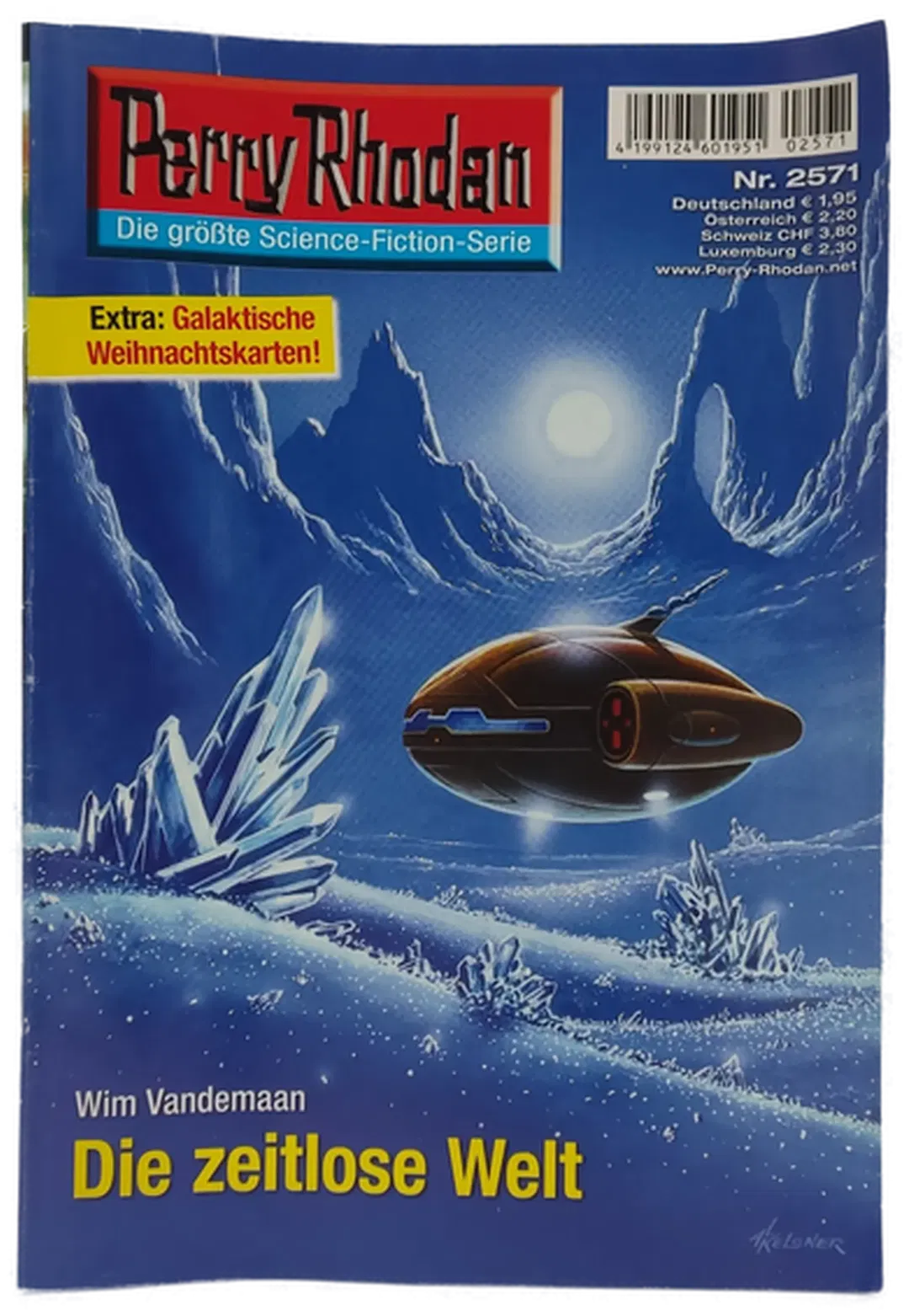 Romanheft Perry Rhodan Die zeitlose Welt Erstauflage Nr. 2571 - Bild 2