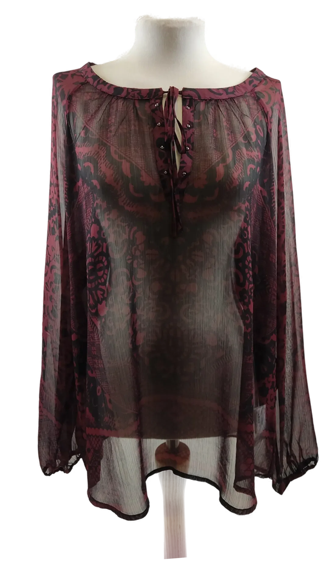Damenbluse Transparent  – Bild 5