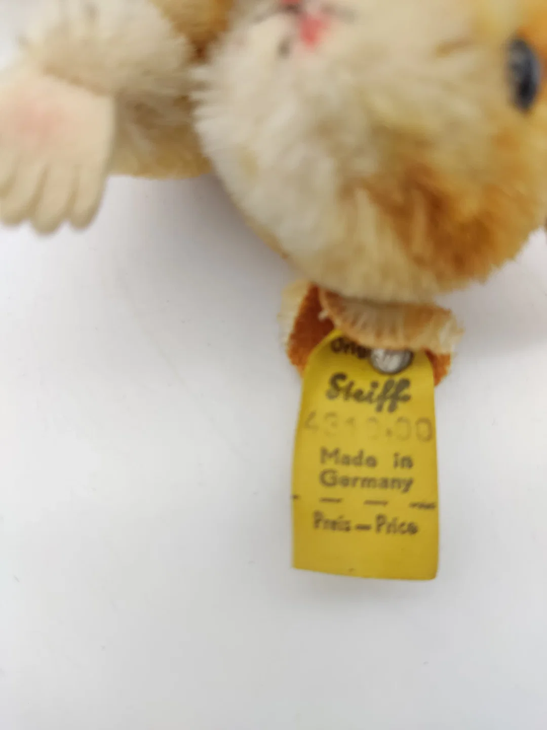 Steiff Goldhamster "Goldy" Vintage – Bild 4