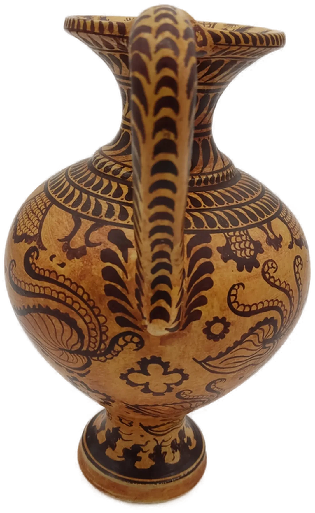 Griechische Vase / Amphore Rodos - signiert – Bild 4