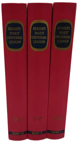 Buch Readers Digest Universal-Lexikon Band 1 bis 3 - Bild 1
