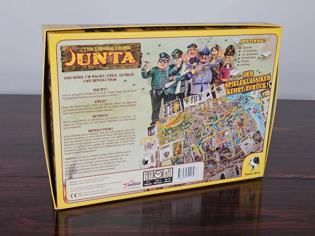Junta - Gesellschaftsspiel - Pegasus Spiele  – Bild 2