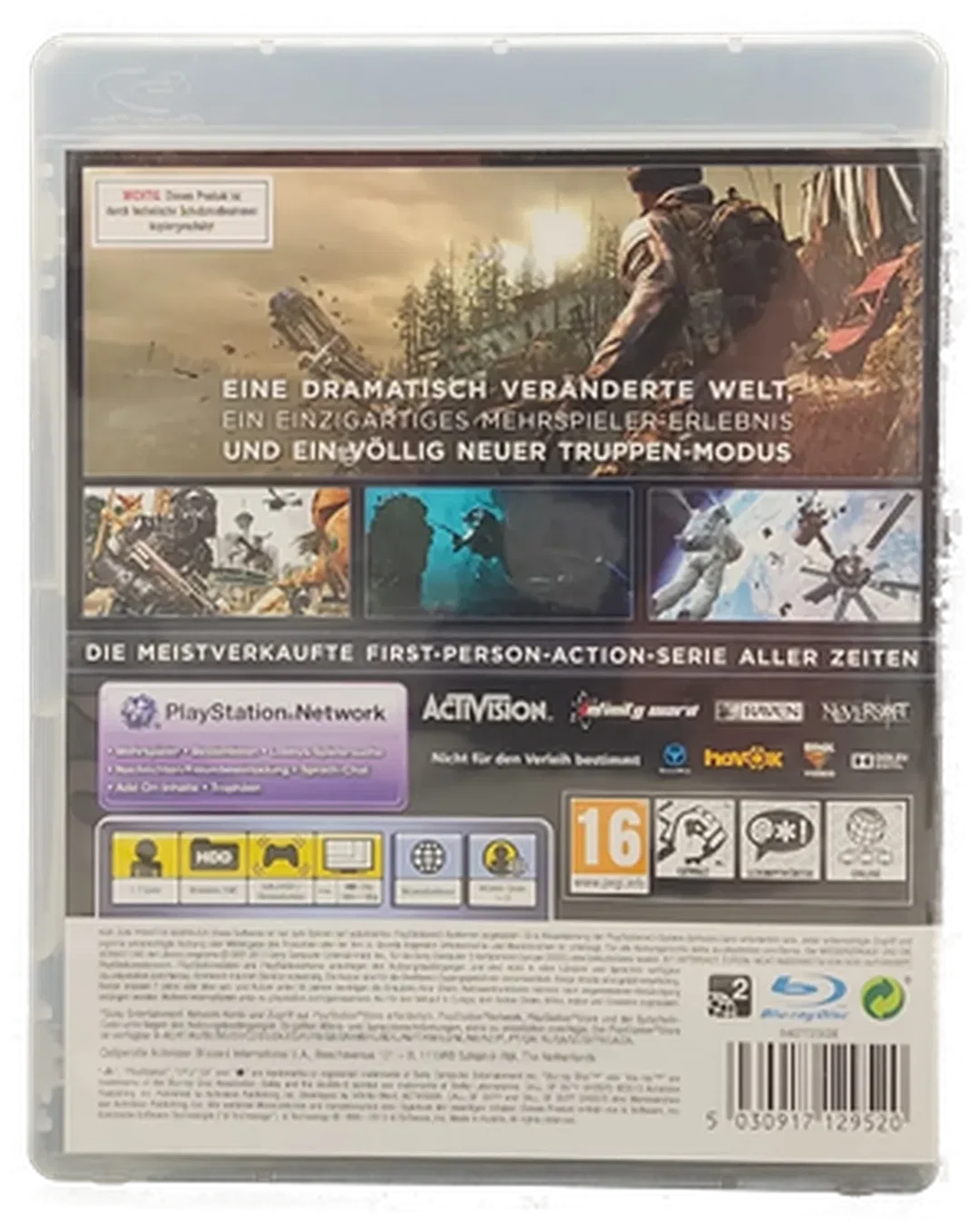 Playstation Sony PS3 Spiel "Call of Duty - Ghosts" – Bild 2