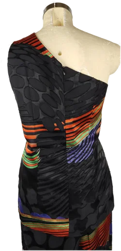 Zweiteiler (Top+Hose) Asymmetrischer Schnitt | Einmaliges Unikat - Bild 11