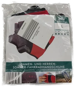 CRANE Damen- und Herren-Fahrradhandschuhe für den Sommer mit Gel für sportliche Aktivitäten, Größe L - Bild 3