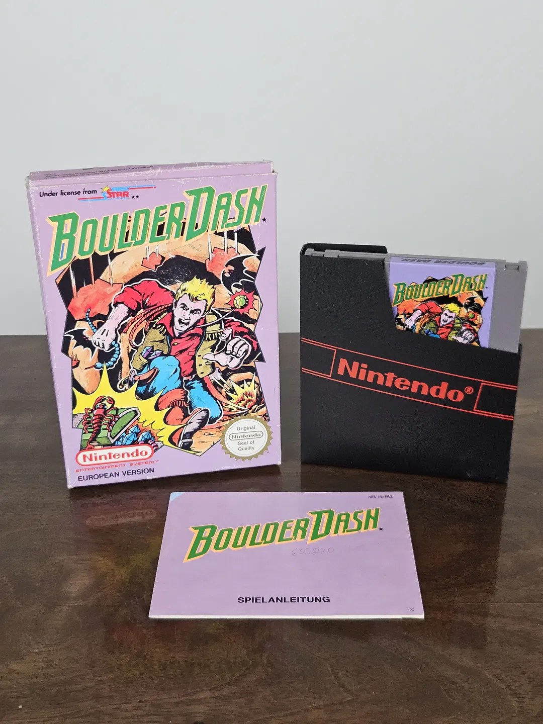 Nintendo BOULDER DASH - NES-P-XB - FIRST STAR SOFTWARE INC - Bild 3