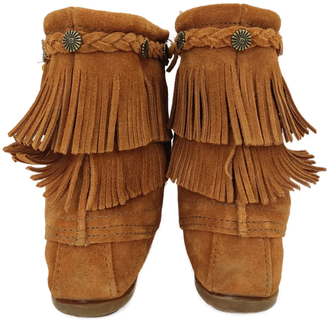 Minnetonka Damen Stiefeletten, braun - Gr. EU 36 – Bild 5