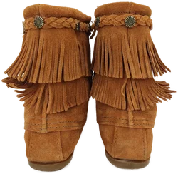 Minnetonka Damen Stiefeletten, braun - Gr. EU 36 - Bild 5