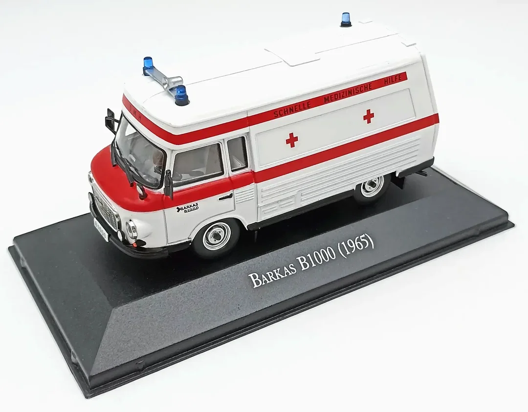 Editions Atlas Ambulance Collections: Modellauto Barkas B1000 (1965), Maßstab 1:43 - Bild 1