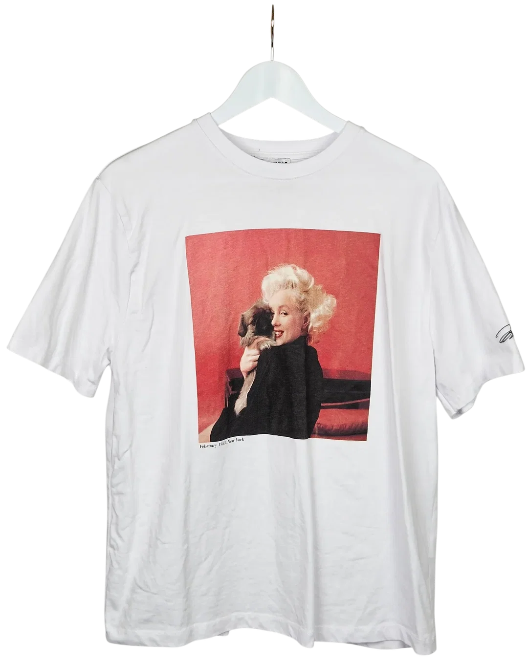 ZARA Herren T-Shirt, weiß - Größe L - Bild 1
