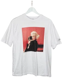 ZARA Herren T-Shirt, weiß - Größe L