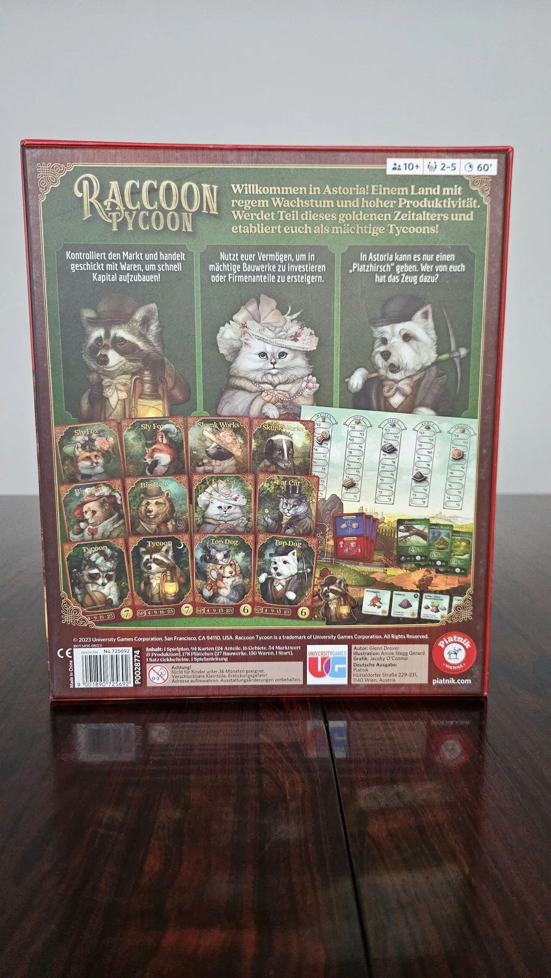RACCOON-TYCOON - GESELLSCHAFTSSPIELE - PIATNIK – Bild 2