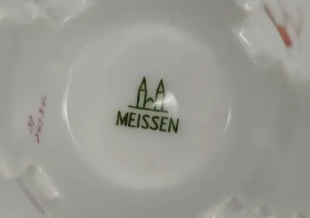 Porzellanvase Stockhardt & Eckert-Schmidt, Meißen | Einmaliges Sammlerstück – Bild 3