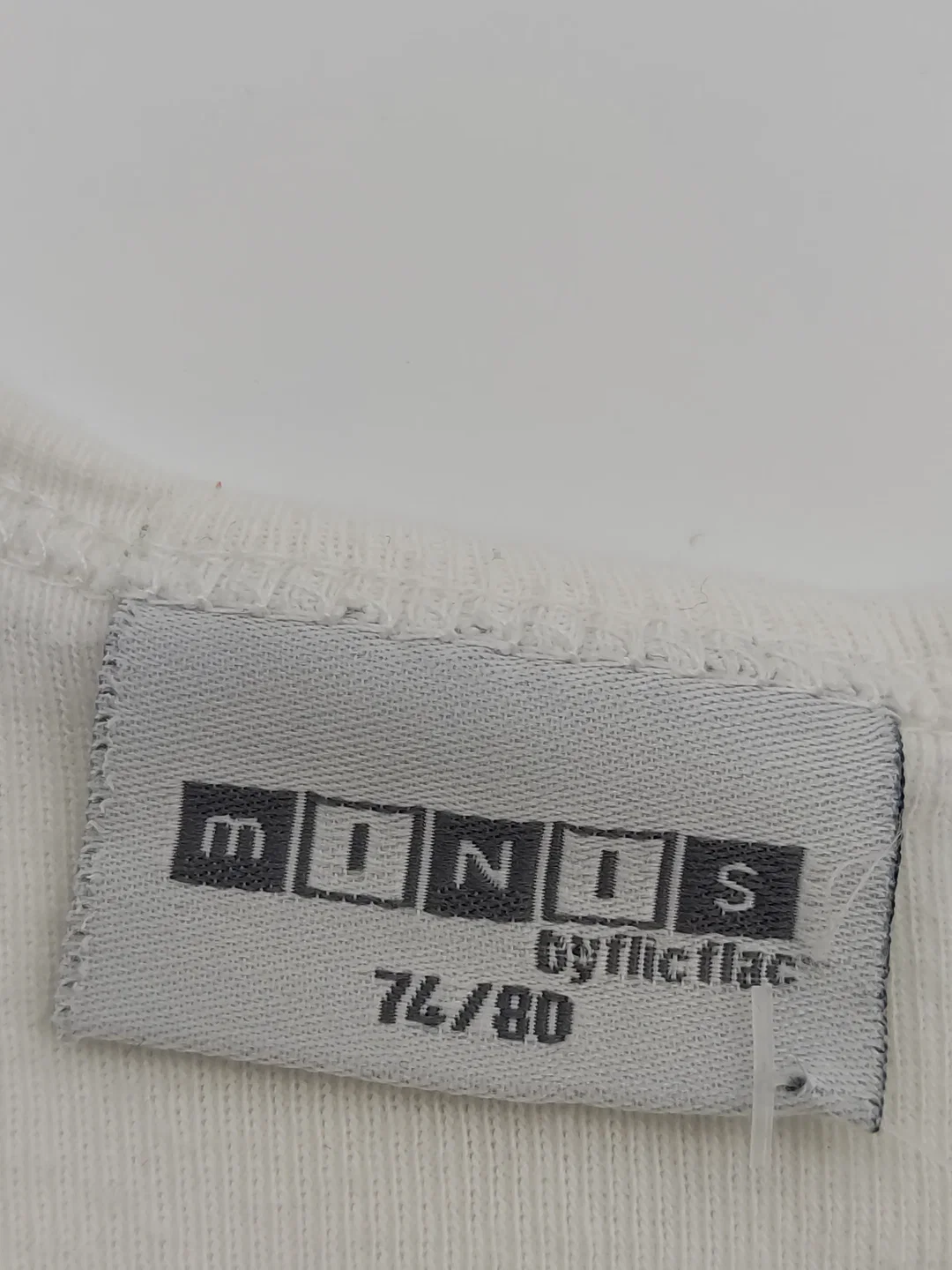 Minis Babybody weiß - 75-80 – Bild 2