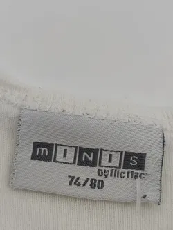 Minis Babybody weiß - 75-80 - Bild 2