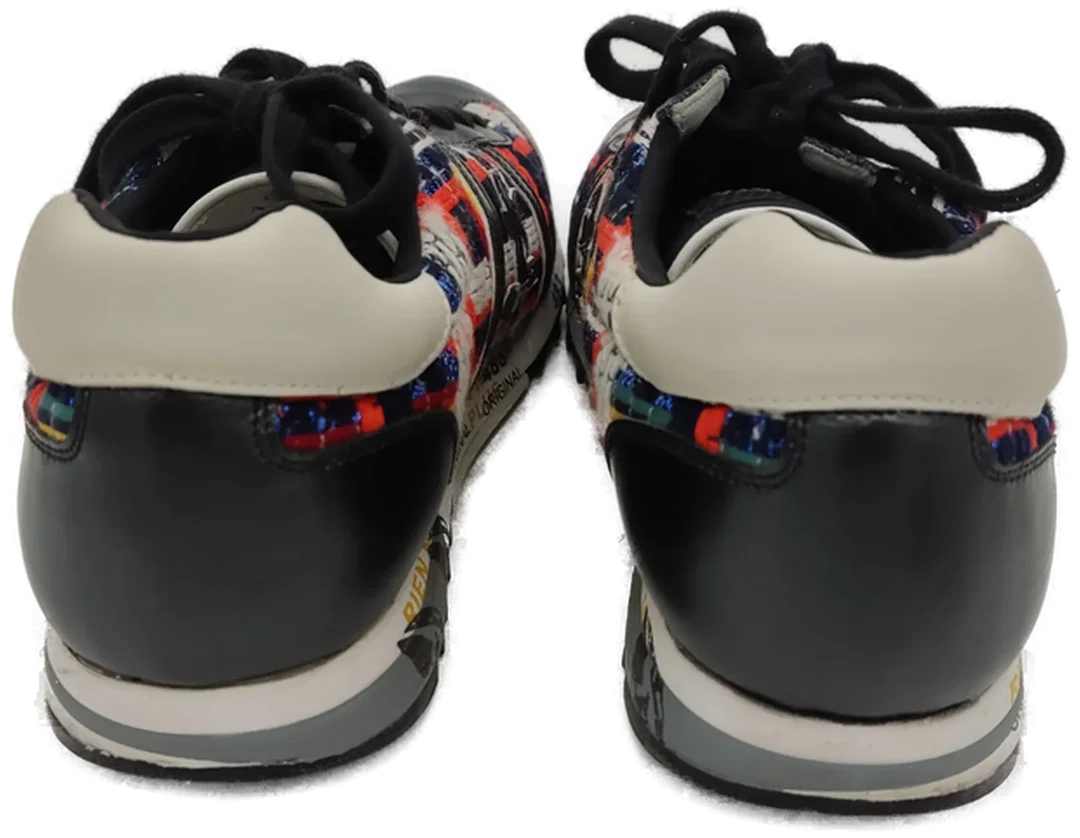 Premiata Schuhe "Sneakers" Schwarz mit Muster Gr. 38 – Bild 3