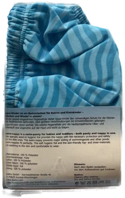 FASHY BABY Badewindelhose Gr. 86/92 (L) - Sommermuster, NEU - Bild 3