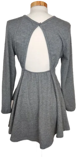 [NEU] My Style Damen Minikleid grau - M/38 - Bild 2
