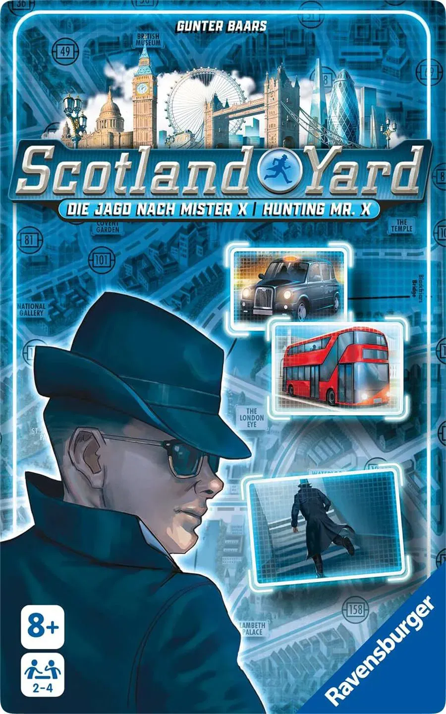  Scotland Yard, Mitbringspiel (Reisespiel / Brettspiel), Ravensburger 22451, Originalverpackt - Bild 1