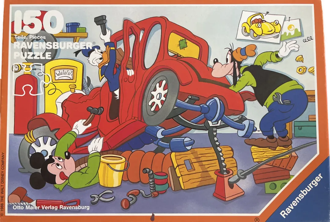 RAVENSBURGER Retro Puzzle Mickey Mouse  