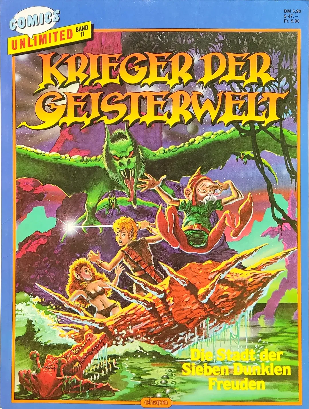 Ehapa Comics Unlimited Krieger der Geisterwelt - Die Stadt der Sieben Dunklen Freuden Band 11 - Bild 2