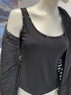 Neuer MUREK Damen Zweiteiler schwarz Gr. 38 (Jacke & Top) – Vorschau 3