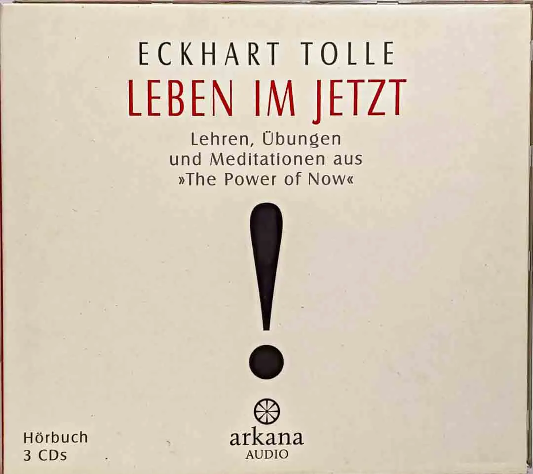 Eckhart Tolle – Leben im Jetzt Hörbuch 3 CDs Arkana Audio - Bild 2