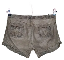 Giorgio Brato Damen Short Leder/Seide braun - IT42/S - Bild 2