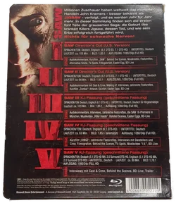 Blu-ray 5 Disc's SAW I-V Collection - Bild 3