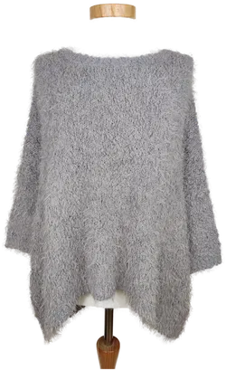 Tom Tailor Denim Damen Pullover grau meliert - M/38 - Bild 1