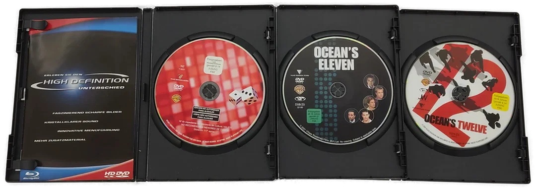 DVD 3 Disc's Ocean's 11, 12 ,13 mit George Clooney, Brad Pitt, ..........  – Bild 5