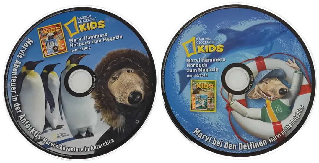Marvis Abenteuer in der Antarktis Kinder und Marvi  bei den Delfinen - Bild 1
