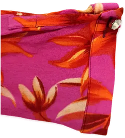 Versace Damen Bluse mit Blumenmuster pink/orange Gr. L - Bild 4