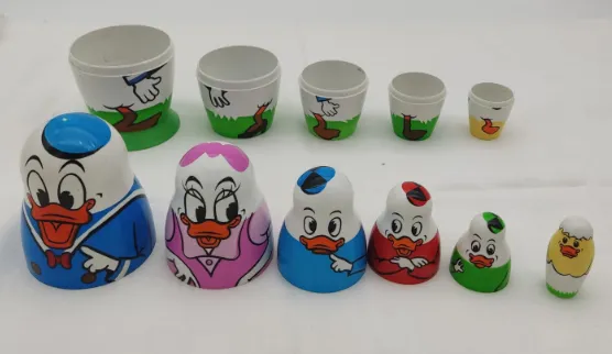 Vintage Matroschka - Donald Duck Familie – Bild 4