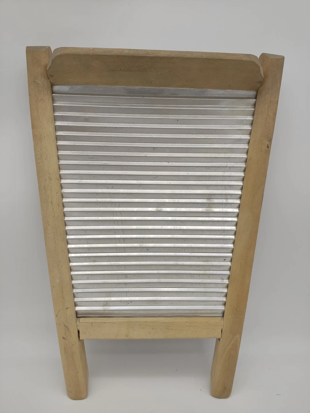 Vintage Waschbrett aus Holz – Bild 2