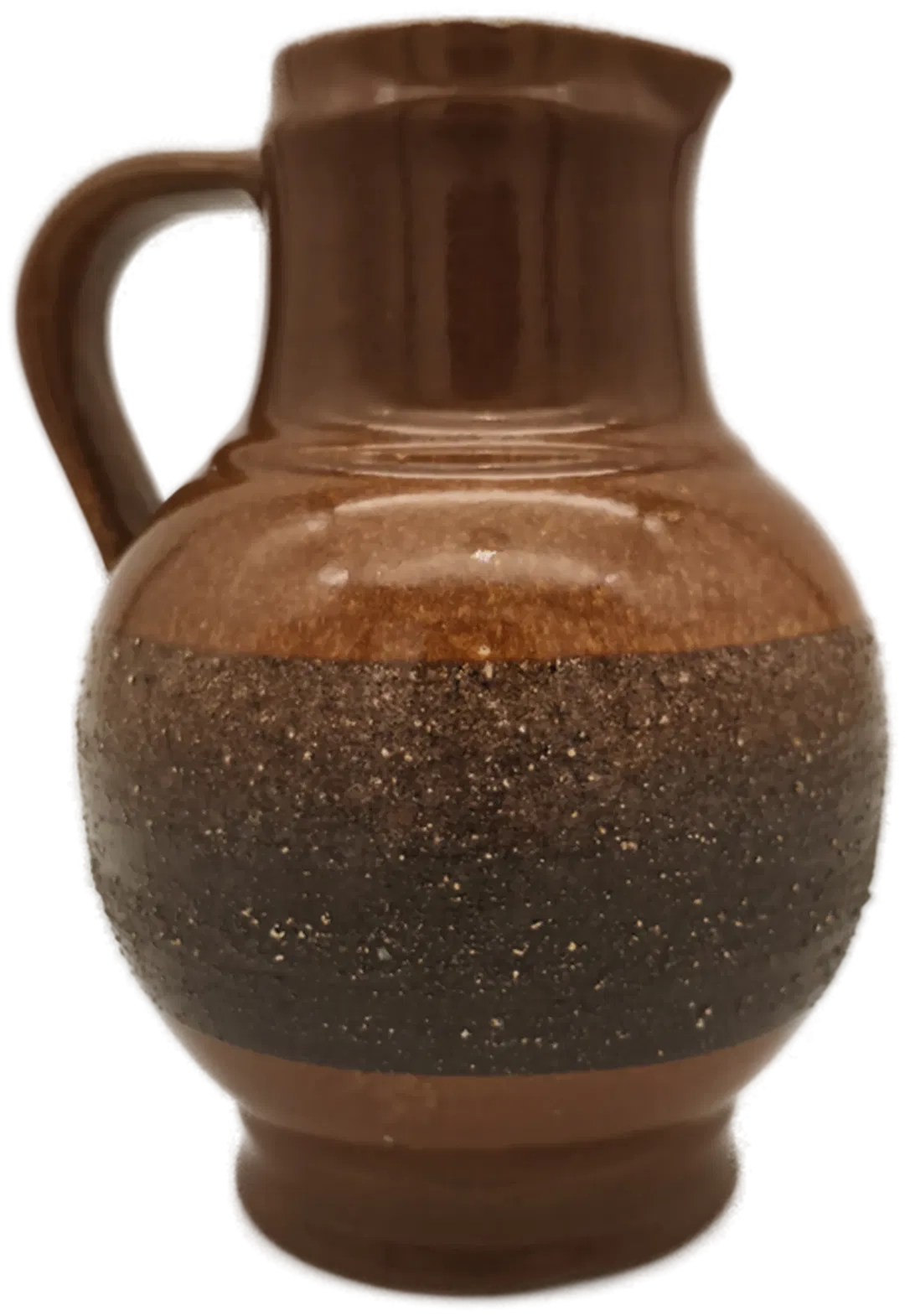 Krug, Strehla, Keramik braun - Bild 3