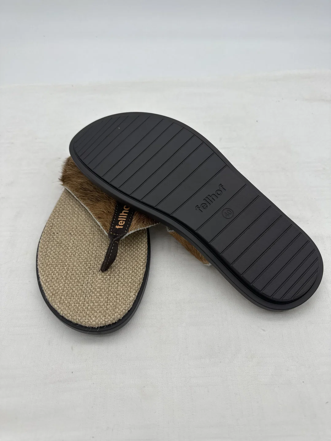 fellhof - Damen Flip-Flops - Gr. 40 – Bild 2