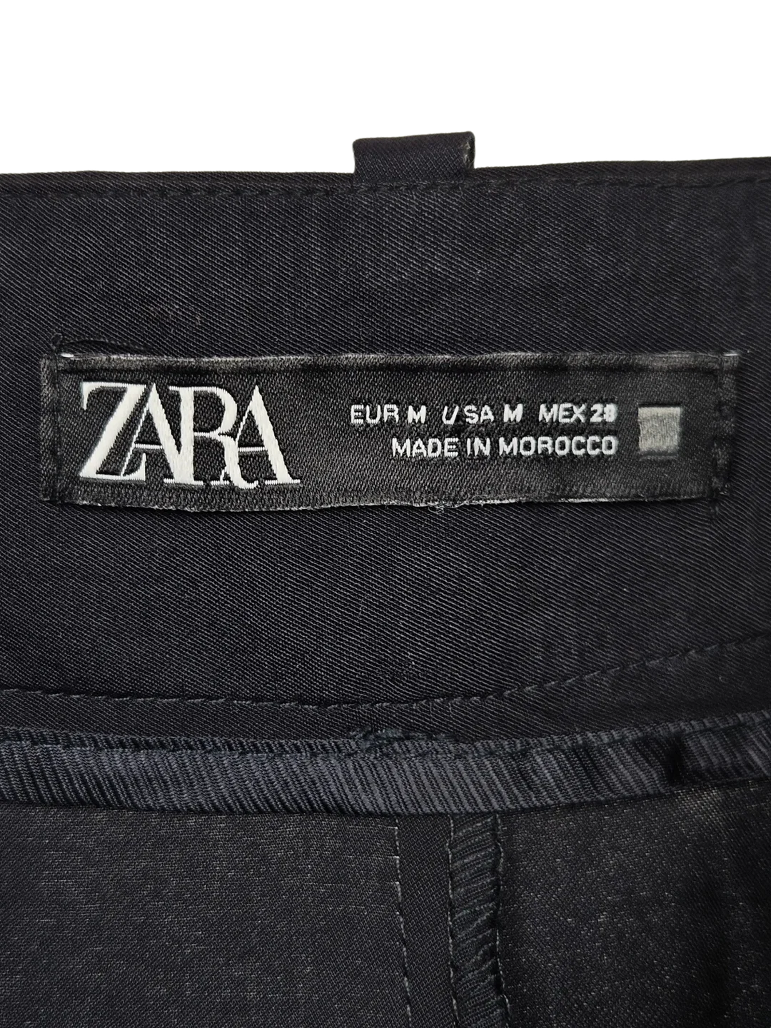 ZARA Damen Shorts, dunkelblau - Gr. M – Bild 4