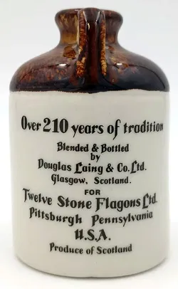 Miniatur Whisky Krug Keramik - Usquaebach - Bild 2