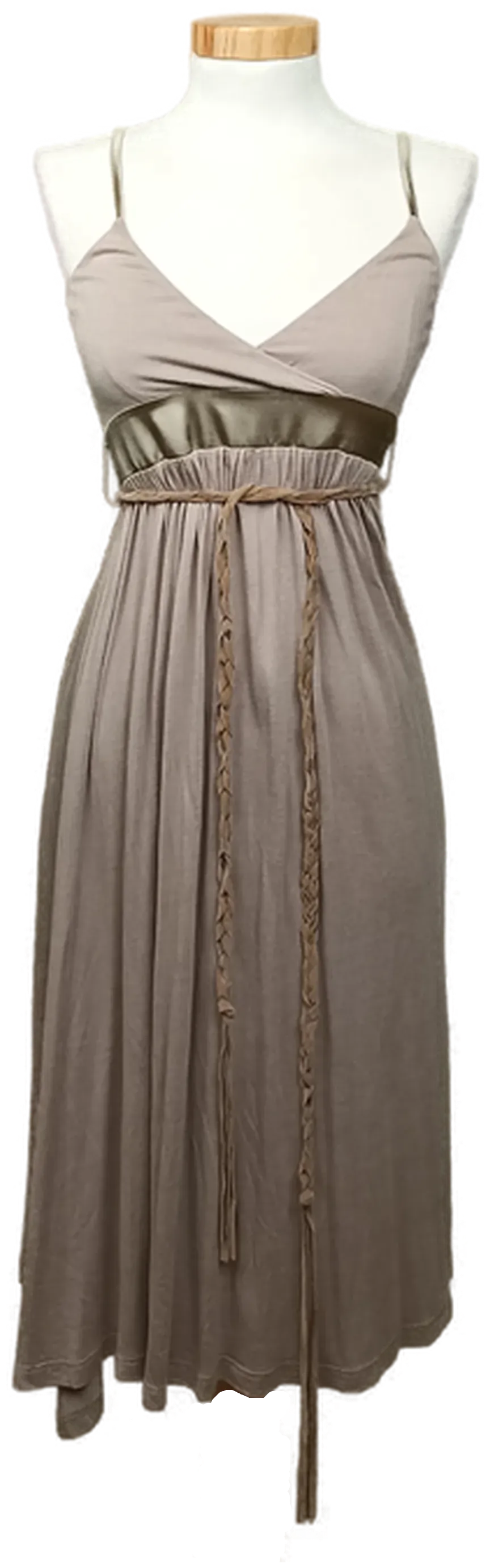 Vero Moda Damen Midikleid hellbraun Gr. S - Bild 1