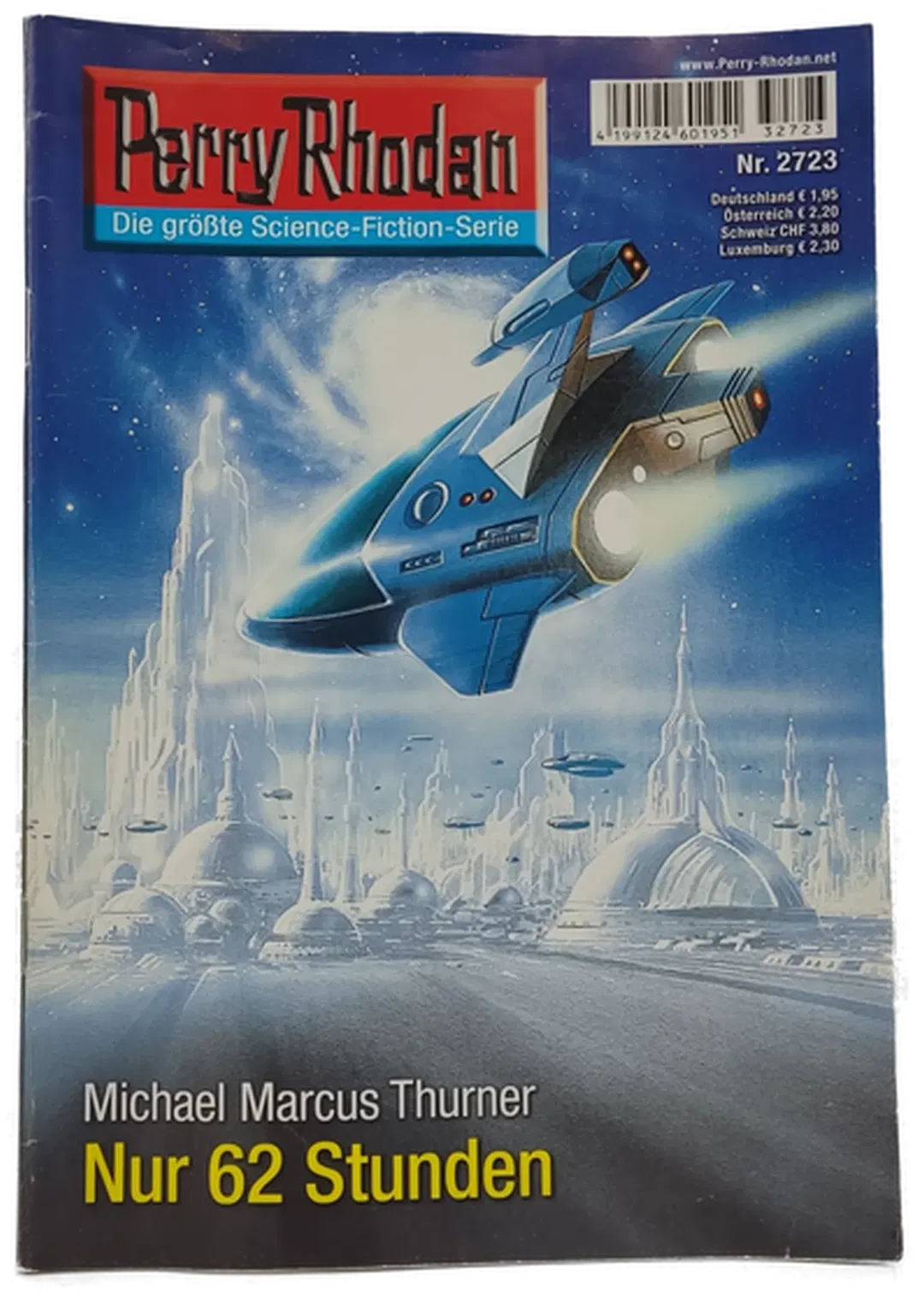Romanheft Perry Rhodan Nur 62 Stunden Erstauflage Nr.2723 - Bild 2
